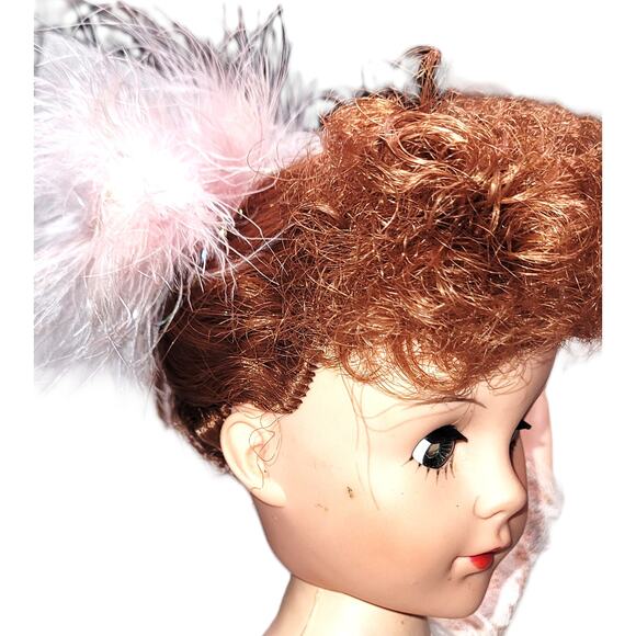16" 50's Vintage Beautifu Blue Eyed Ginger Valentine Capezio Ballerina Doll Aida - Picture 8 of 16
